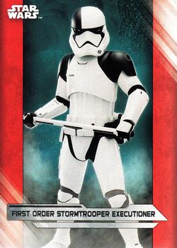 2017 Topps Star Wars: The Last Jedi #21 First Order Stormtrooper Executioner Front
