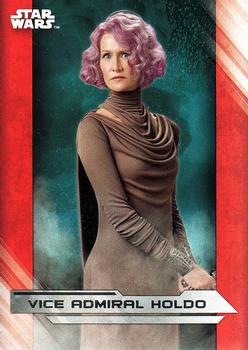 2017 Topps Star Wars: The Last Jedi #29 Vice Admiral Holdo Front