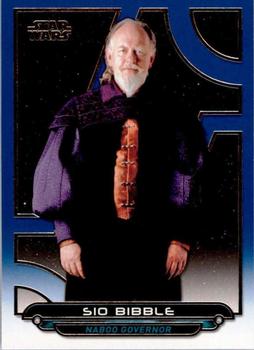 2017 Topps Star Wars: Galactic Files Reborn - Blue #TPM-10 Sio Bibble Front