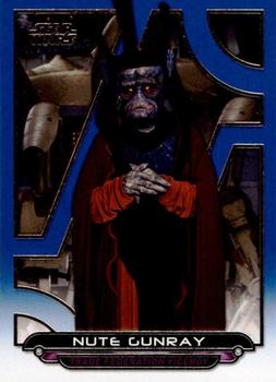 2017 Topps Star Wars: Galactic Files Reborn - Blue #TPM-14 Nute Gunray Front
