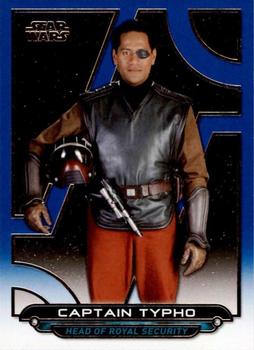 2017 Topps Star Wars: Galactic Files Reborn - Blue #AOTC-12 Captain Typho Front