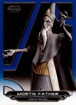 2017 Topps Star Wars: Galactic Files Reborn - Blue #ACW-12 Mortis Father Front