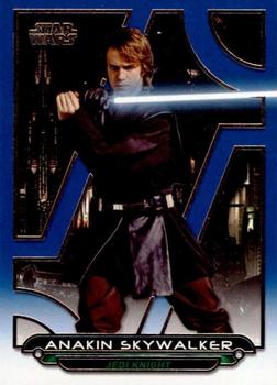 2017 Topps Star Wars: Galactic Files Reborn - Blue #ROTS-1 Anakin Skywalker Front