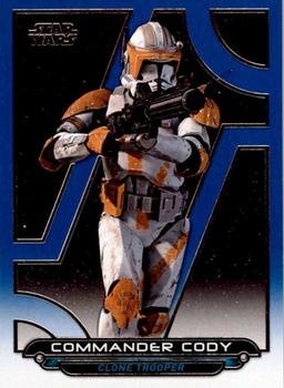 2017 Topps Star Wars: Galactic Files Reborn - Blue #ROTS-11 Commander Cody Front