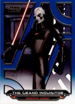 2017 Topps Star Wars: Galactic Files Reborn - Blue #REB-7 The Grand Inquisitor Front