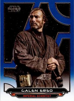 2017 Topps Star Wars: Galactic Files Reborn - Blue #RO-8 Galen Erso Front