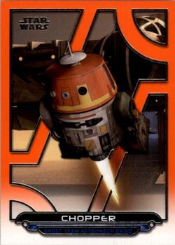 2017 Topps Star Wars: Galactic Files Reborn - Orange #REB-5 Chopper Front