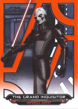 2017 Topps Star Wars: Galactic Files Reborn - Orange #REB-7 The Grand Inquisitor Front