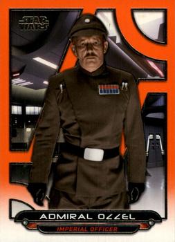 2017 Topps Star Wars: Galactic Files Reborn - Orange #ESB-10 Admiral Ozzel Front
