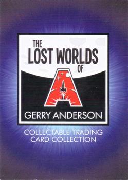 2016 Unstoppable Cards The Lost Worlds of Gerry Anderson #1 Title Card Front