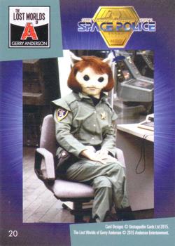 2016 Unstoppable Cards The Lost Worlds of Gerry Anderson #20 Fire! Back