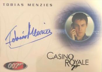 2009 Rittenhouse James Bond Archives - Autographs #A128 Tobias Menzies Front