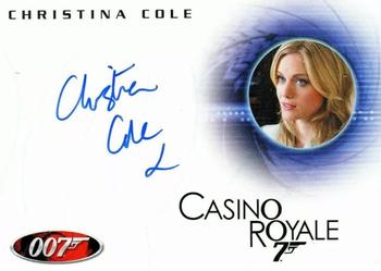 2009 Rittenhouse James Bond Archives - Autographs #A129 Christina Cole Front