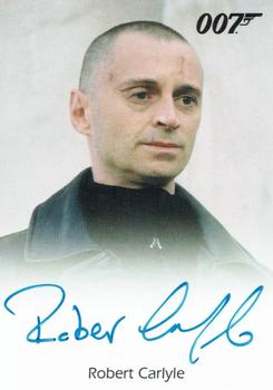 2009 Rittenhouse James Bond Archives - Autographs #NNO Robert Carlyle Front