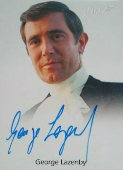 2009 Rittenhouse James Bond Archives - Autographs #NNO George Lazenby Front