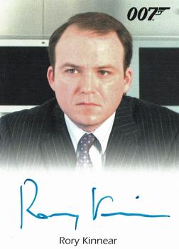 2009 Rittenhouse James Bond Archives - Autographs #NNO Rory Kinnear Front