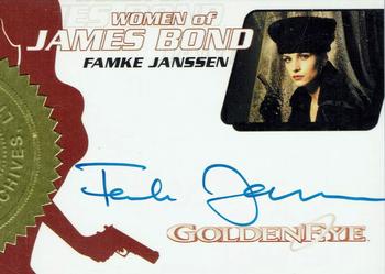 2009 Rittenhouse James Bond Archives - Case Purchase Incentive Autographs #WA27 Famke Janssen Front