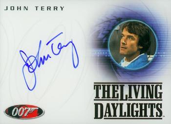 2008 Rittenhouse James Bond In Motion - Autographs 40th Anniversary Design #A116 John Terry Front