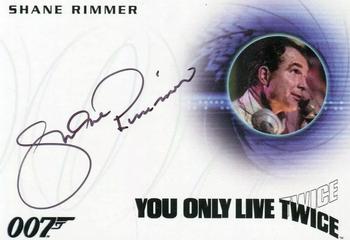 2015 Rittenhouse James Bond Archives - Autographs #A279 Shane Rimmer Front