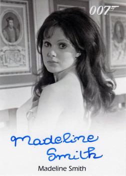 2015 Rittenhouse James Bond Archives - Autographs #NNO Madeline Smith Front
