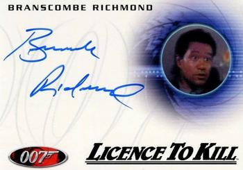 2014 Rittenhouse James Bond Archives - Autographs #A236 Branscombe Richmond Front