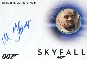 2014 Rittenhouse James Bond Archives - Autographs #A257 Milorad Kapor Front