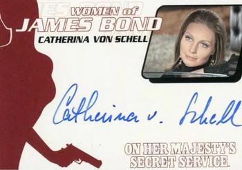 2014 Rittenhouse James Bond Archives - Autographs #WA41 Catherina von Schell Front