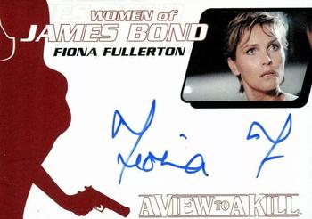 2014 Rittenhouse James Bond Archives - Autographs #WA43 Fiona Fullerton Front