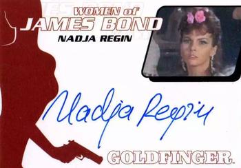 2014 Rittenhouse James Bond Archives - Autographs #WA50 Nadja Regin Front