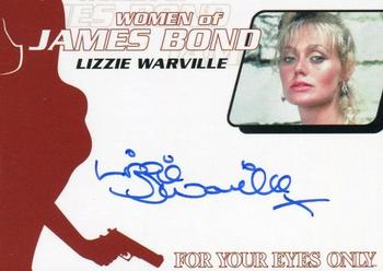 2014 Rittenhouse James Bond Archives - Autographs #WA57 Lizzie Warville Front