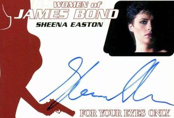 2014 Rittenhouse James Bond Archives - Autographs #WA58 Sheena Easton Front
