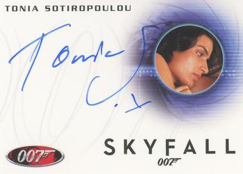 2014 Rittenhouse James Bond Archives - Autographs #A240 Tonia Sotiropoulou Front