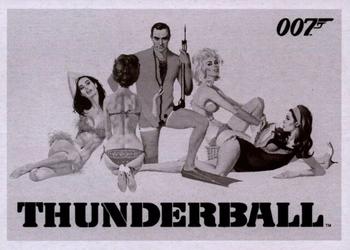 2014 Rittenhouse James Bond Archives - Thunderball Throwback #001 Thunderball Front