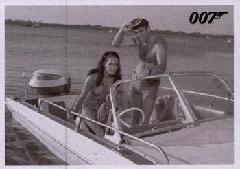 2014 Rittenhouse James Bond Archives - Thunderball Throwback #030 When Bond returns to his boat, he and fellow MI6 Front