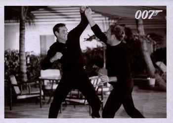 2014 Rittenhouse James Bond Archives - Thunderball Throwback #064 One of Largo's henchmen attacks 007. The two trade Front