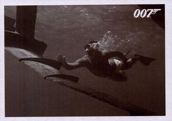 2014 Rittenhouse James Bond Archives - Thunderball Throwback #090 With Largo back on board the Disco Volante, James Front