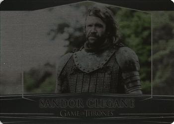 2017 Rittenhouse Game of Thrones Valyrian Steel #18 Sandor Clegane Front