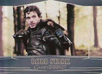 2017 Rittenhouse Game of Thrones Valyrian Steel #34 Robb Stark Front