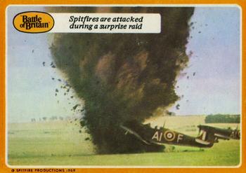 1969 A&BC Battle of Britain #14 Spitfires Attacked During A Surprise Raid Front