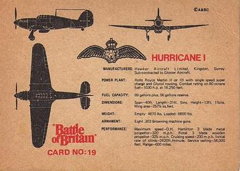 1969 A&BC Battle of Britain #19 Two Hurricanes Return Home After Combat Back