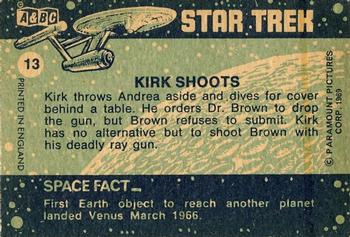 1969 A&BC Star Trek #13 Kirk Shoots Back