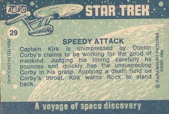 1969 A&BC Star Trek #29 Speedy Attack Back