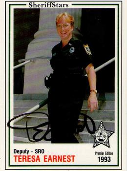 1993 Volusia County Sheriff's Office SheriffStars #NNO Teresa Earnest Front