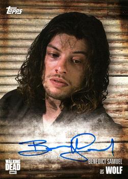 2017 Topps The Walking Dead Season 6 - Autographs #NNO Benedict Samuel Front