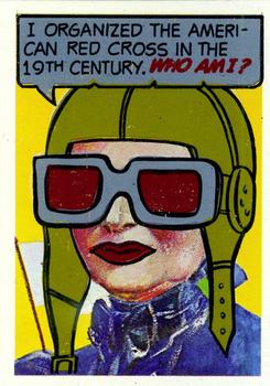 1967 Topps Who Am I? #9 Clara Barton Front