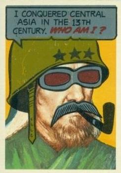 1967 Topps Who Am I? #35 Genghis Khan Front