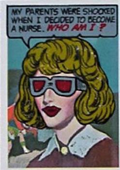 1967 Topps Who Am I? #39 Florence Nightingale Front