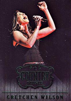 2014 Panini Country Music - Green #16 Gretchen Wilson Front