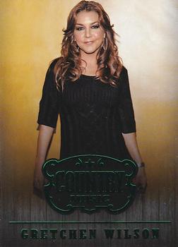 2014 Panini Country Music - Green #86 Gretchen Wilson Front