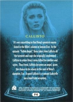 2001 Rittenhouse Xena Seasons 4 & 5 - Allies #F4 Callisto Back